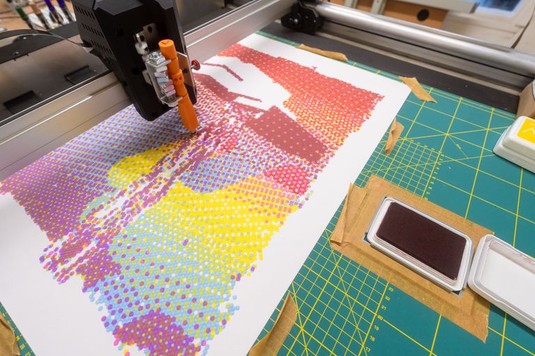 Artwork from project Rubber Stamping Machine